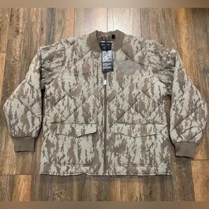 Harley Davidson Quilted Park Jacket Woven Digital Camo 97400-24VM Men's Size 3XL